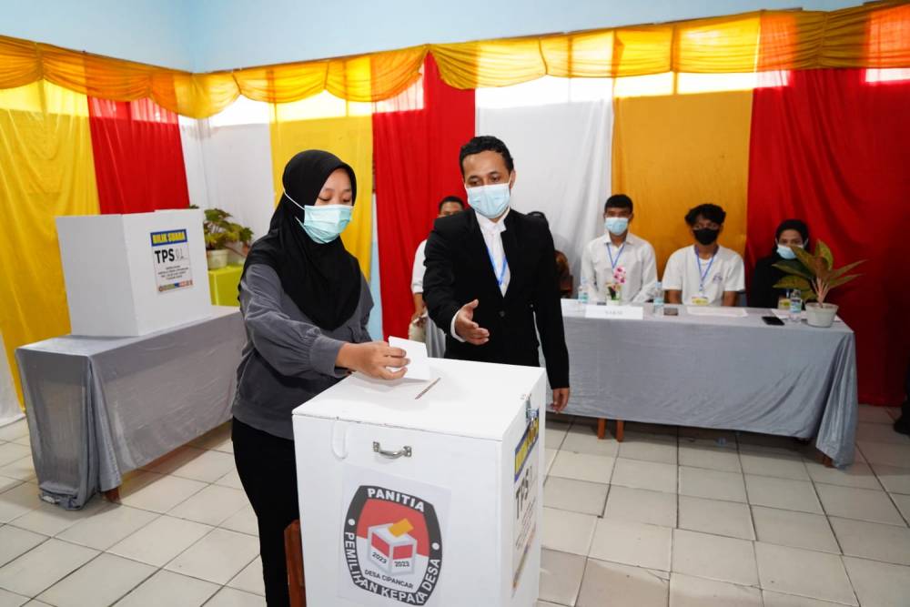 Bupati Garut : Pelaksanaan Pilkades Serentak Berjalan Lancar