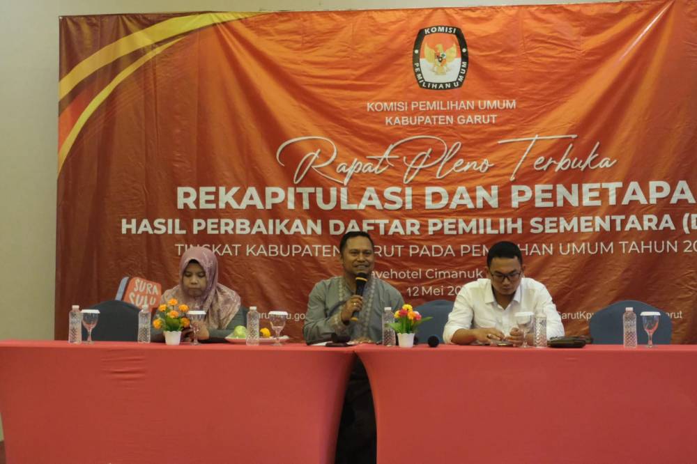 KPU Kabupaten Garut Sebut DPSHP Capai Hampir 2 Juta Pemilih