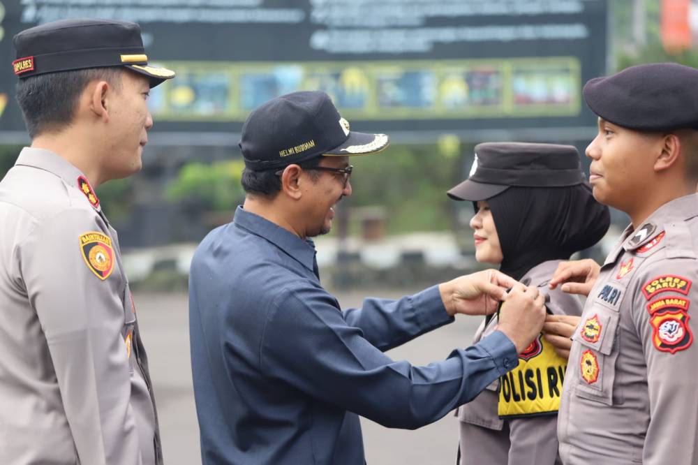 Wabup Garut Hadiri Launching Program Polisi RW
