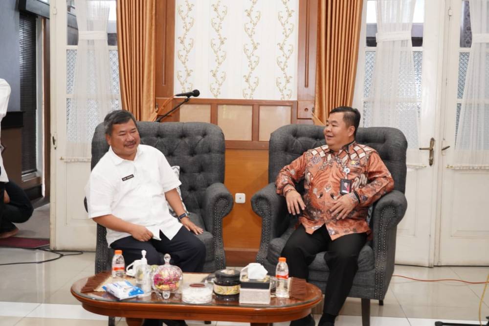 Bupati Garut Terima Kunjungan Dirjen Dukcapil Kemendagri RI