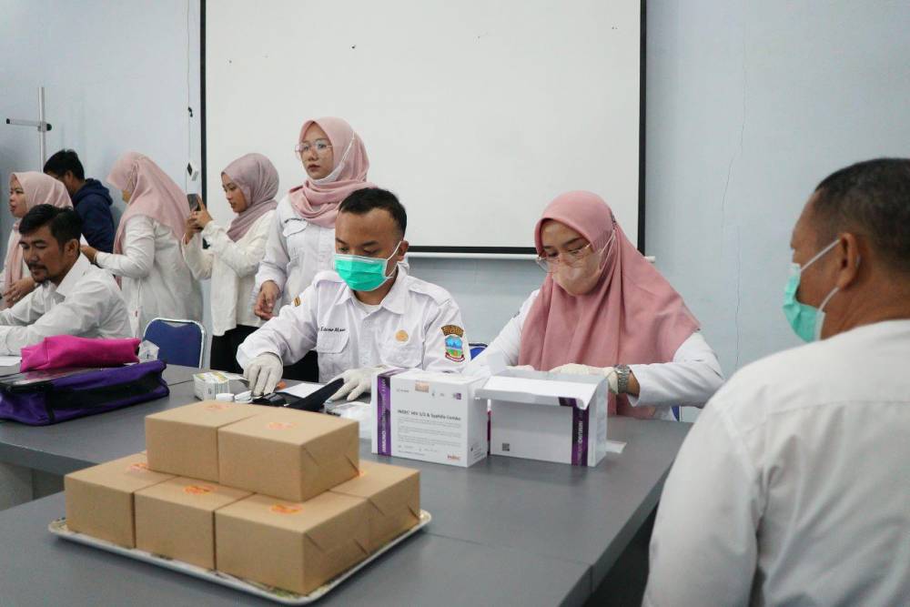 Dinkes Garut Gelar Pemeriksaan Kesehatan Bagi Pegawai di Lingkungan Pemkab Garut