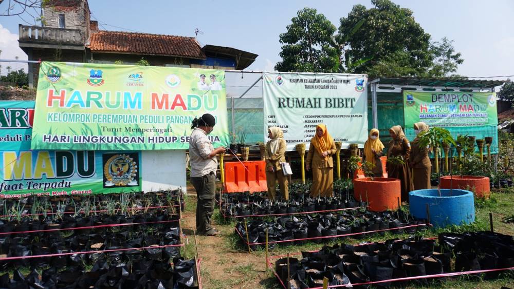 KP3 Desa Mekarsari Jadi Salah Satu Pelopor Harum Madu di Kecamatan Bayongbong