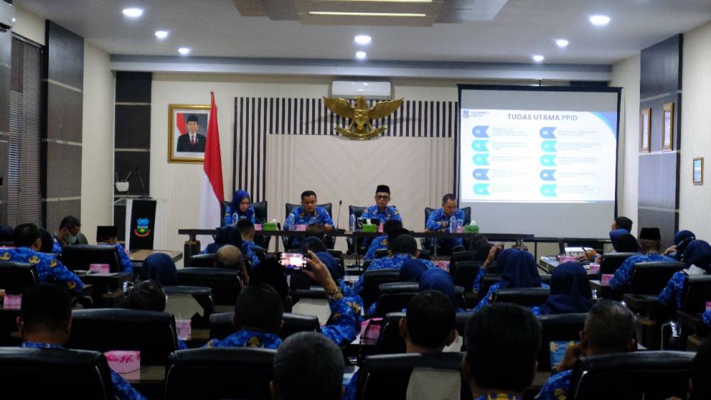Diskominfo Garut Gelar Sosialisasi PPID dan SP4N Lapor