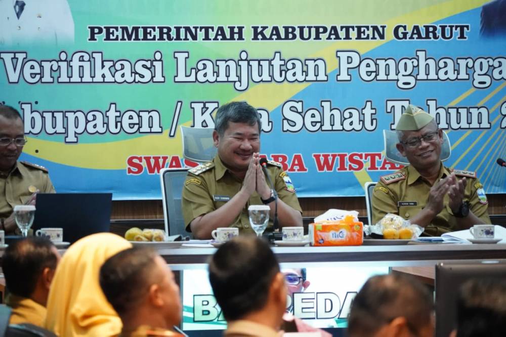 Bupati Garut Rudy Gunawan Tegaskan Komitmen Garut Menuju Kabupaten Kota Sehat 2023