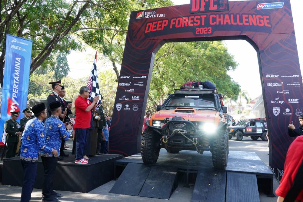 Bupati Garut Lepas DFC Super Adventure 2023