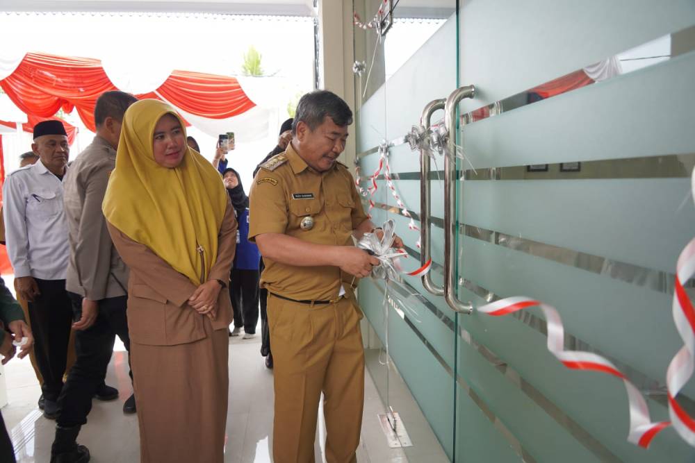 Bupati Garut Resmikan Gedung Kantor Kecamatan Sucinaraja