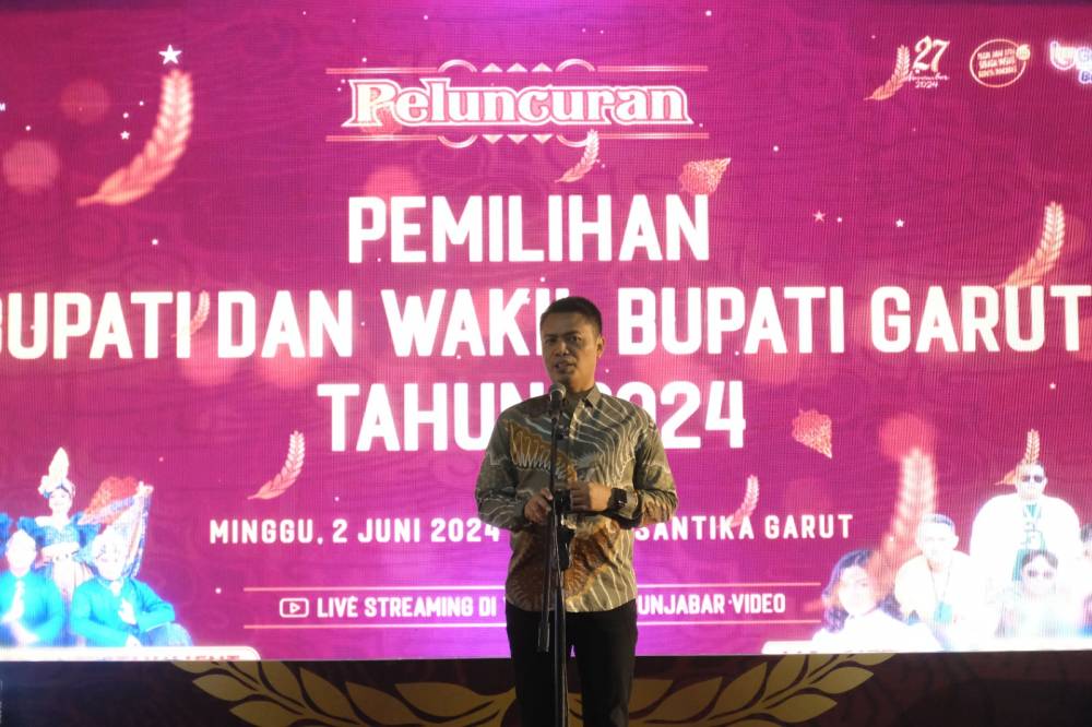 KPU Garut Resmi Luncurkan Pemilihan Bupati dan Wakil Bupati 2024