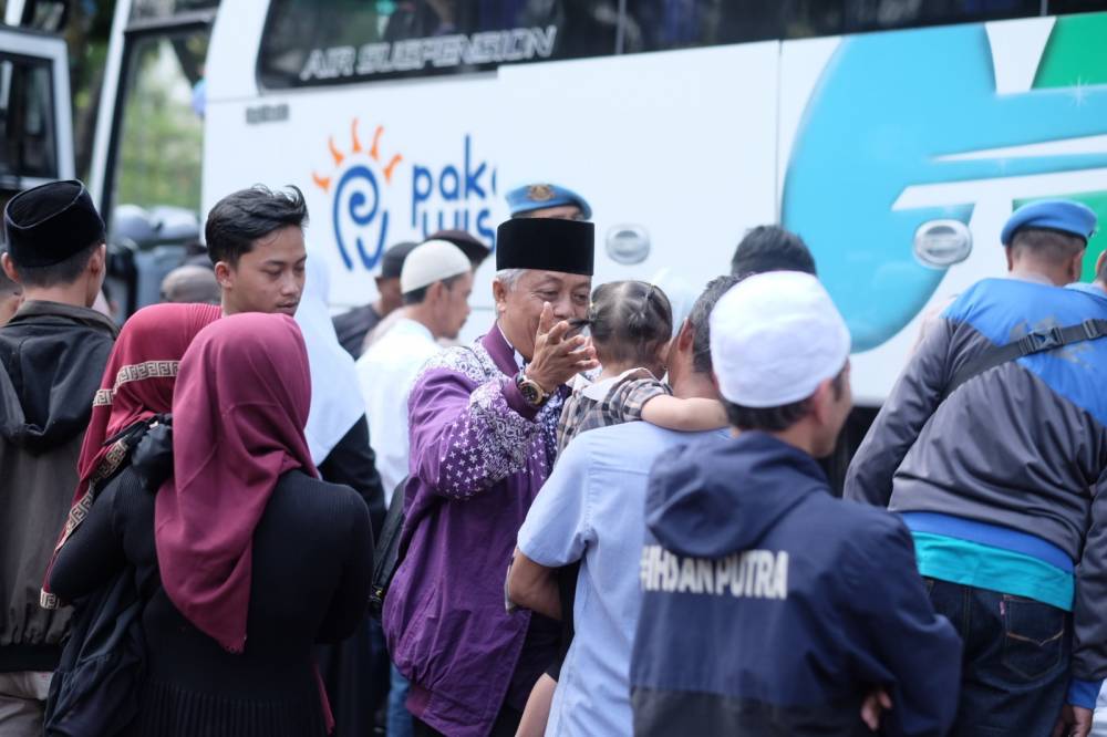 438 Jamaah Haji Garut Tiba dengan Selamat