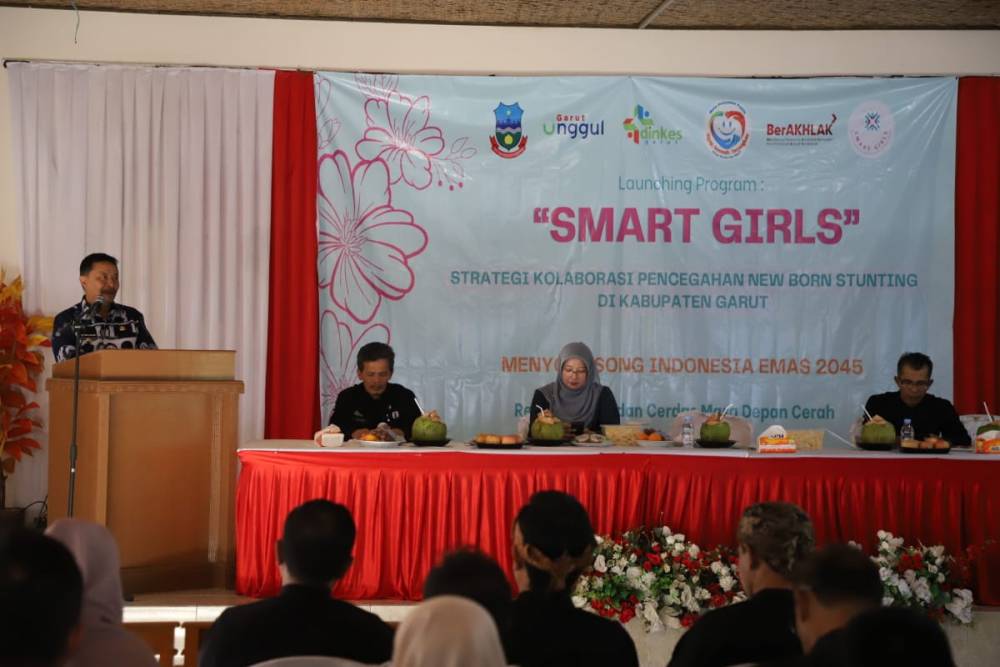 Pj. Bupati Garut Luncurkan Program SMART GIRLS untuk Cegah Stunting