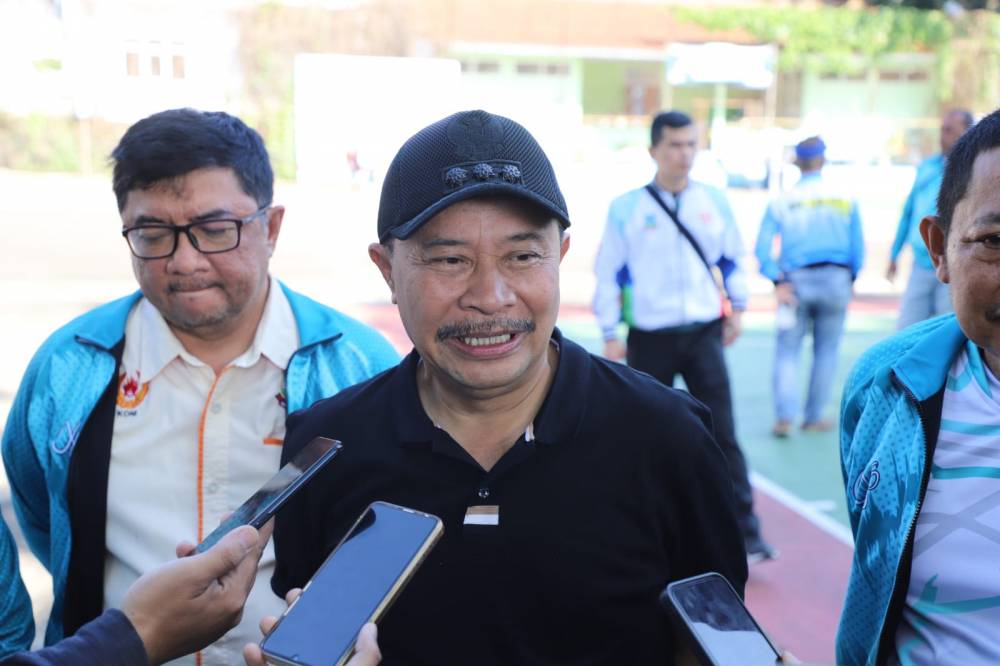 Porkab Garut 2024 : Pj. Bupati Garut Buka Resmi Pertandingan Cabor Tenis Lapangan