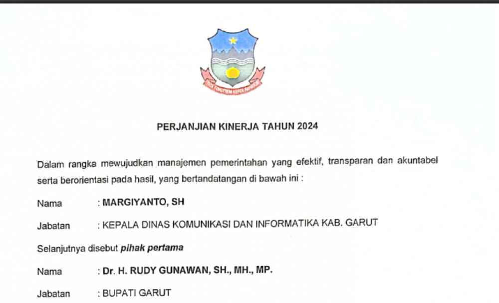 Perkin Dinas Komunikasi dan Informatika Tahun 2024