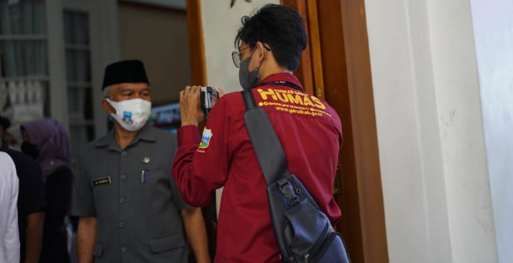 Peran Vital Diskominfo Garut, Dibalik Kesuksesan Pelantikan Kades Secara Virtual