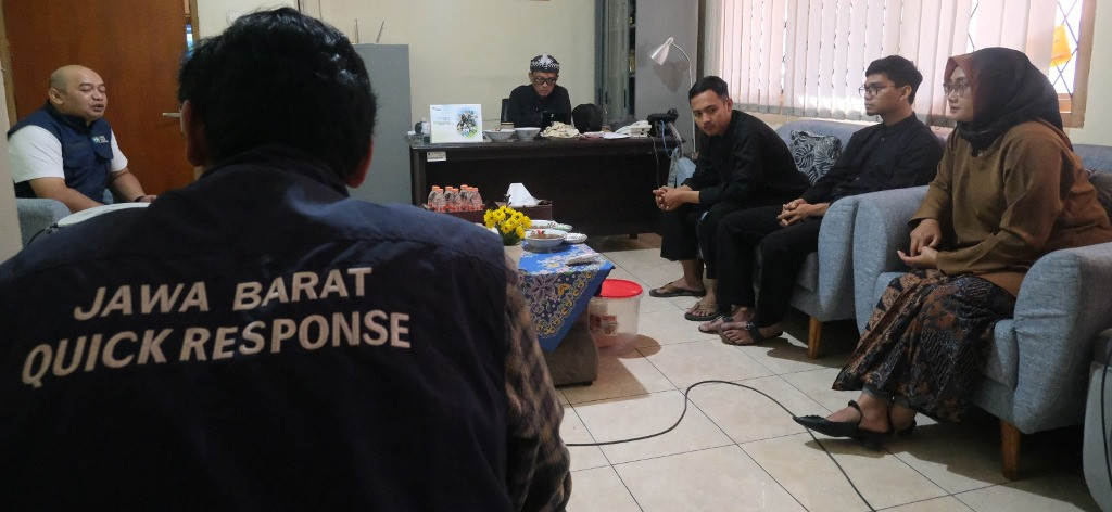 Diskominfo Garut Dan JQR Jalin Sinergi Untuk Akselerasi Penanganan Kemanusiaan