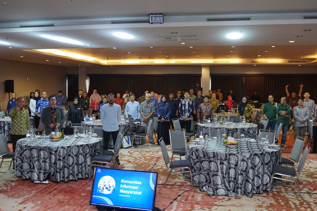 Diskominfo Garut bersama Beberapa Pegiat KIM Ikuti Peluncuran Website KIM.ID