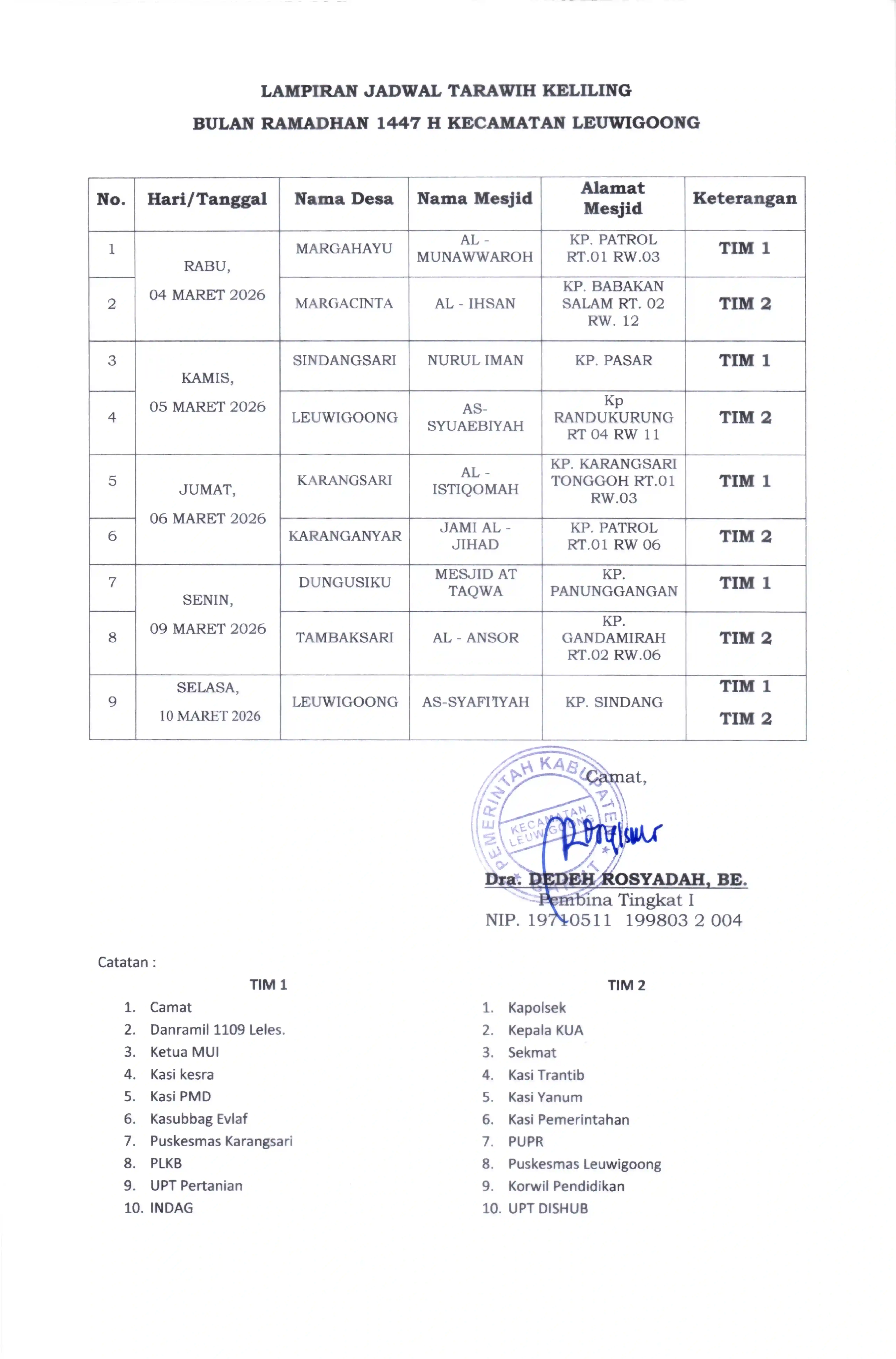 Agenda Image
