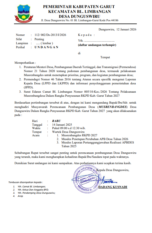 Agenda Image